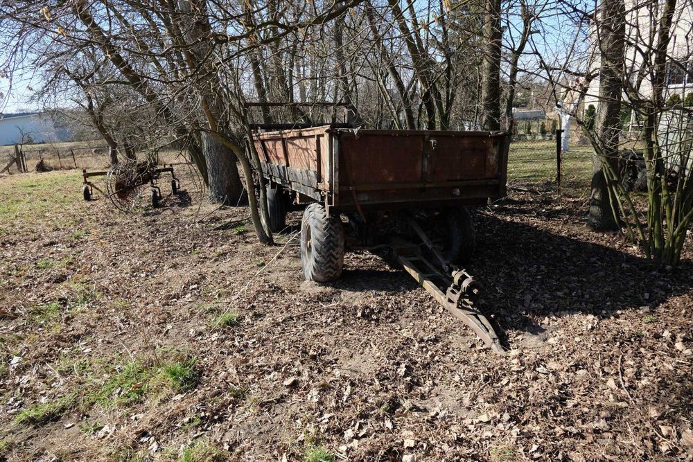 Przyczepa 6m, wywrotka