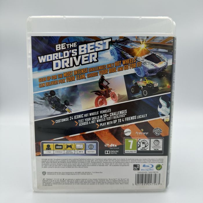 [ENG CIB] Hot Wheels: World's Best Driver PS3