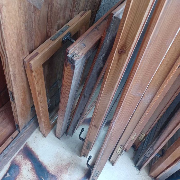 Окна б.у. деревянные
