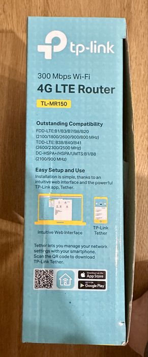 TP-LINK 4G LTE Router TL-MR150 GSM 100% sprawny BDB STAN