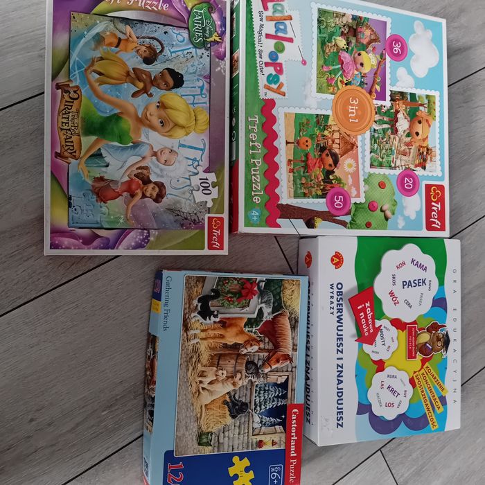 Zestaw puzzli plus gra
