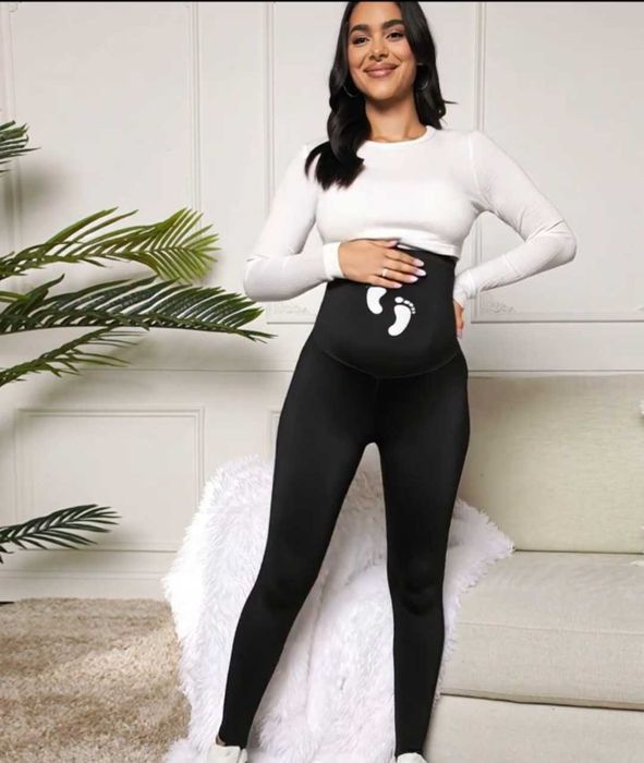 Чудові та зручні лосини для вагітних розмір універсальний