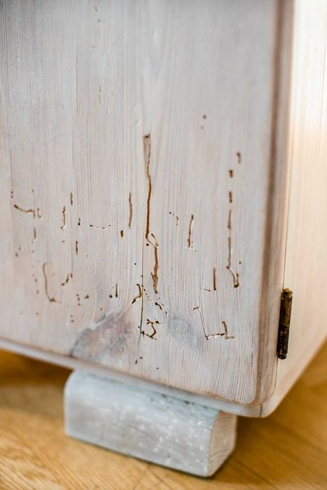 Szafka drewniana vintage, stara szafa