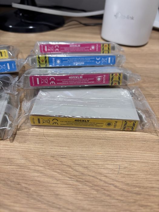 Tinteiros Epson 405XL, novos, selados e nunca usados
