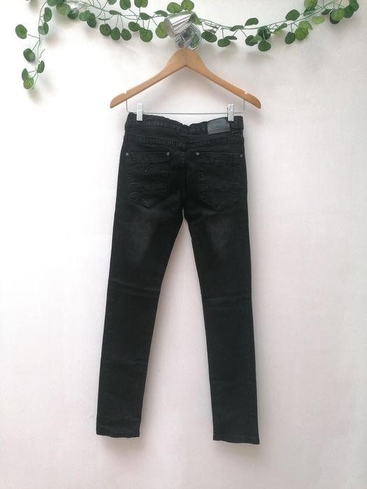 Calças De Ganga Pretas de Rapaz