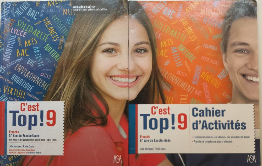 Manuais Francês -7ºano/8º ano/9ºano-Manual + Cahier