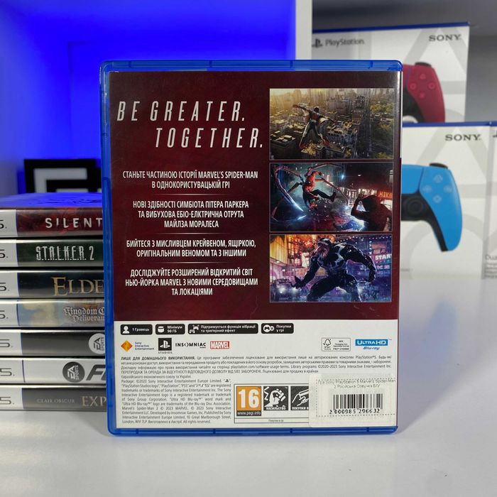 Гра PlayStation 5 Marvel’s Spider-Man 2 PS5 Людина Павук ПС5 Вживаний