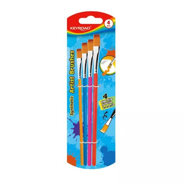 Pędzle KEYROAD 4szt.. Keyroad