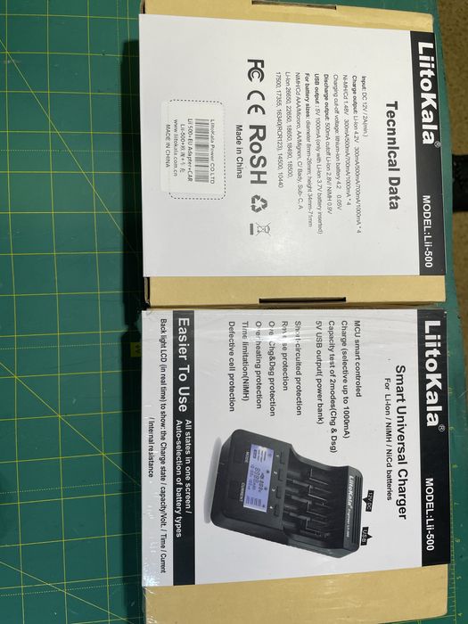 LiitoKala lii-500, Тестер, зарядник , повербанк, фул комплект