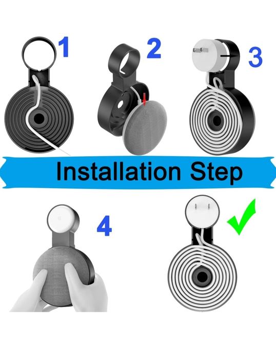 honecumi Uchwyt ścienny do Google Nest Mini (2. generacja)