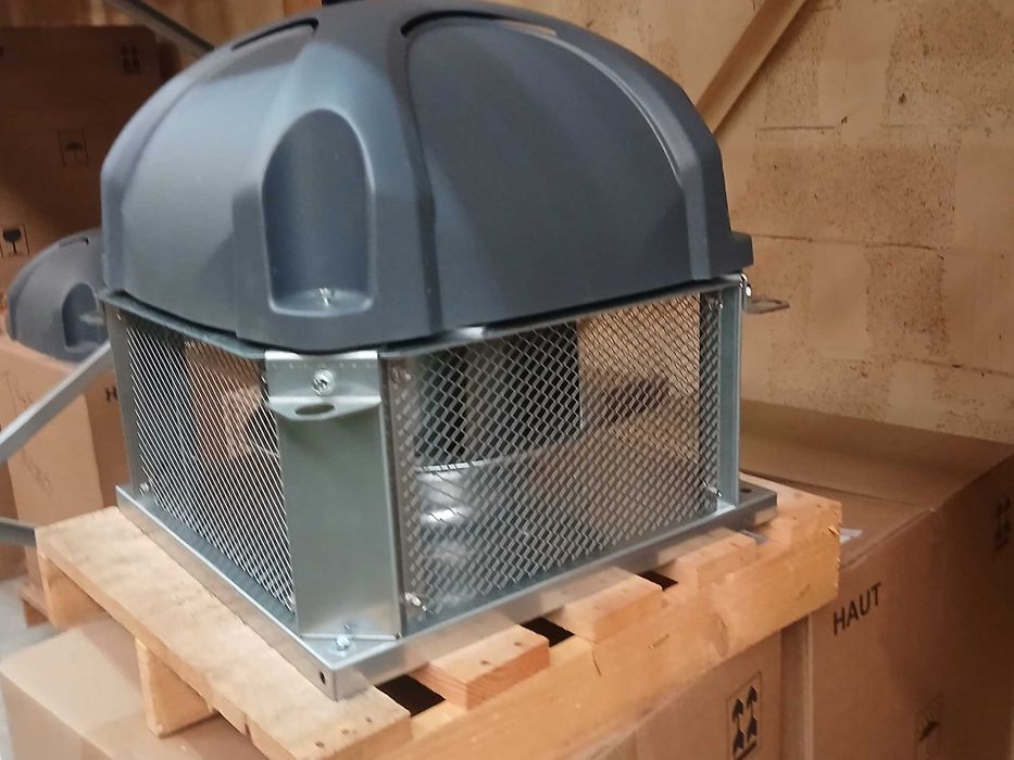 Ventilador de Cobertura, Exaustão de Fumos no Telhado