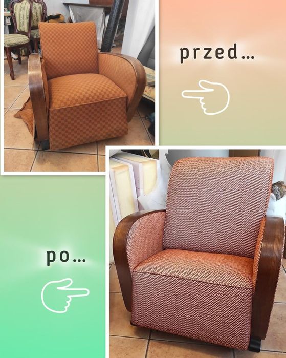 Zakrad tapicerski, tapicerstwo, tapicer/ Renowacja mebli