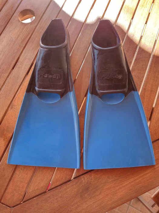 Barbatanas de borracha