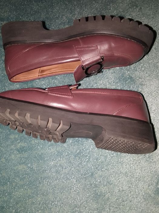 Skórzane mokasyny na platformie Wittchen