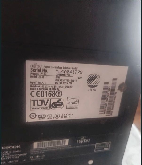 Futijsu lifebook 870