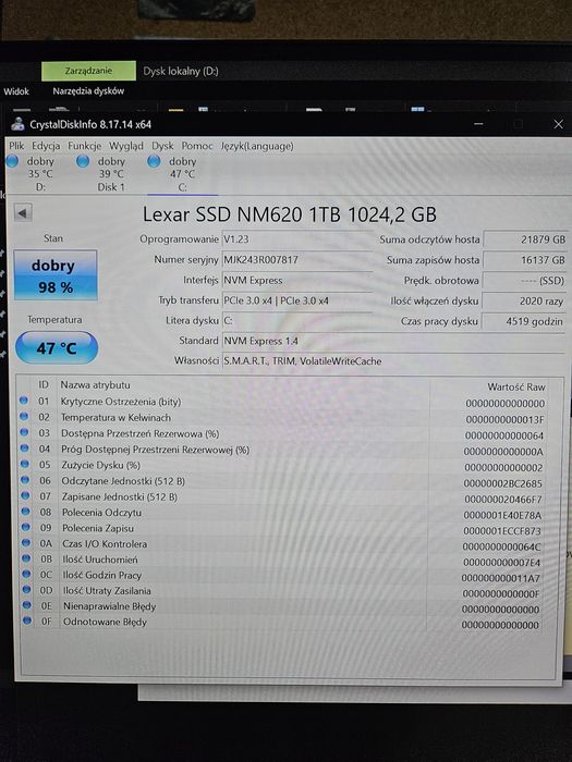 Komputer gamingowy Ryzen 7 5700x | RTX 2060 | 32 GB RAM