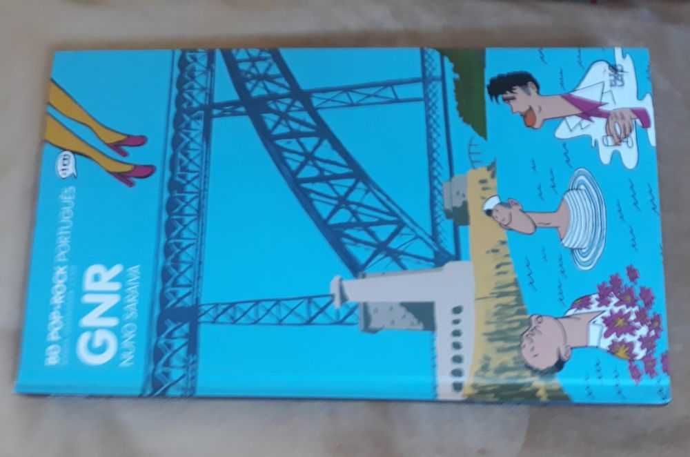 CD e BD pop rock português GNR Novo selado