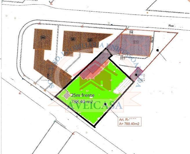 Terreno Em Ílhavo Com 25M De Frente Para Moradia — Ílhavo (São Salvador), Aveiro