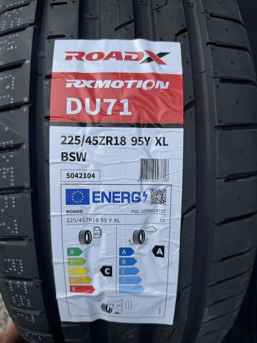 Nowe opony letnie 225/45/18 Roadx 2025/6r