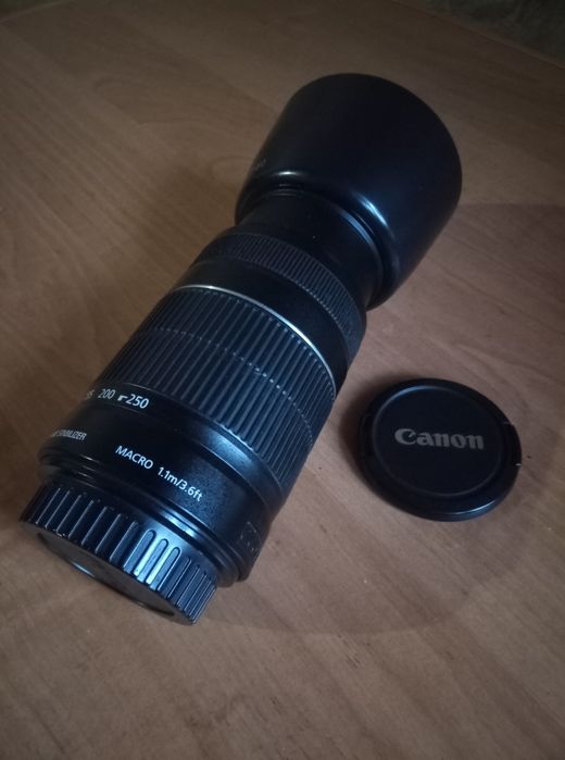 Теле объектив (зум) Canon EFS 55-250 mm f/4-5.6 IS2