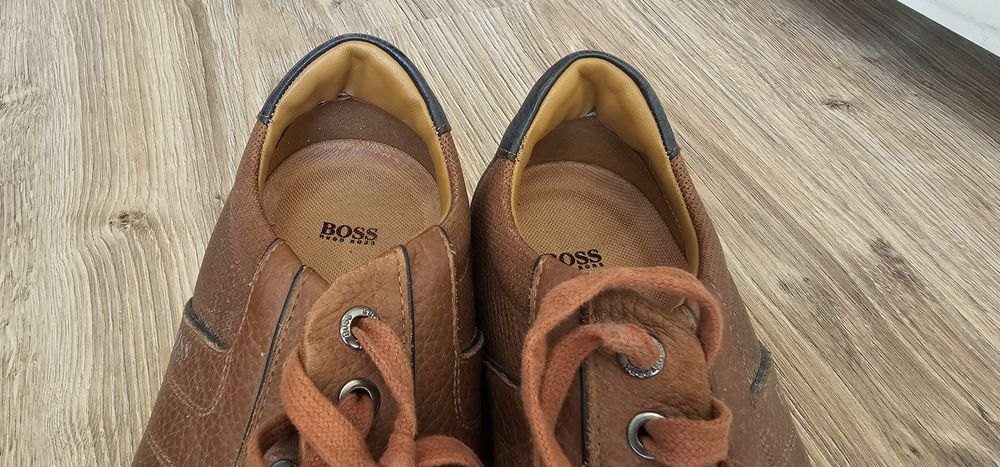 Boss buty skórzane męskie rozmiar 42 wkładka 28,5cm używane