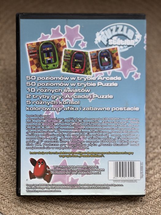 Puzzle Station – gra logiczna – PC CD – polska wersja – premiera 2002