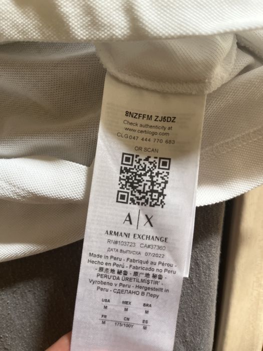 Polo Armani Exchange