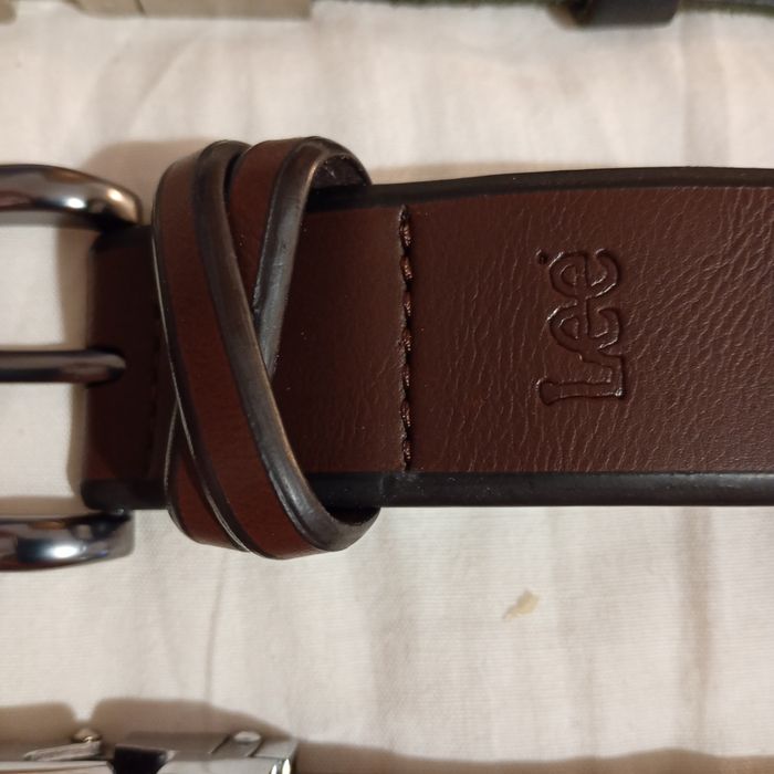 Ремінь шкіряний чоловічий новий Lee,Calvin Klein,GiorgioArmani100-130 см.