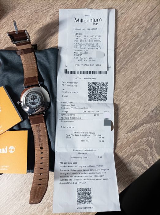 Timberland Kinsley dress watch