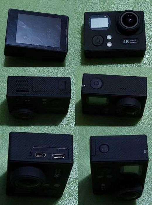 Kamera sportowa Action 4k z osprzętem