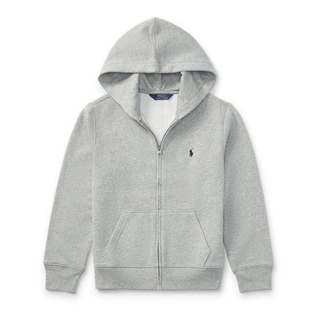 Зіп-кофта Polo Ralph Lauren сірого та синього кольору, розміри M,L,XL