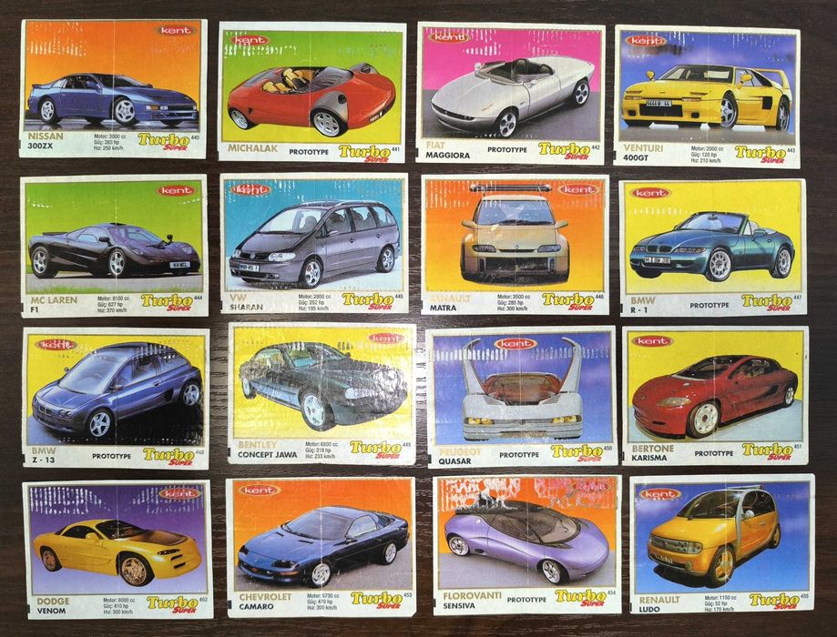 Вкладиши Turbo Super 401-470 62шт. вкладиші Турбо