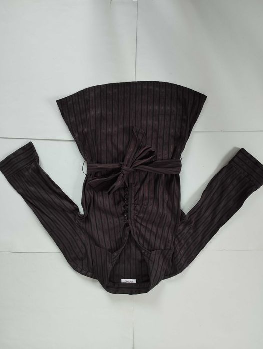 ORSAY brazowa koszula damska z paskiem rozmiar S / 36