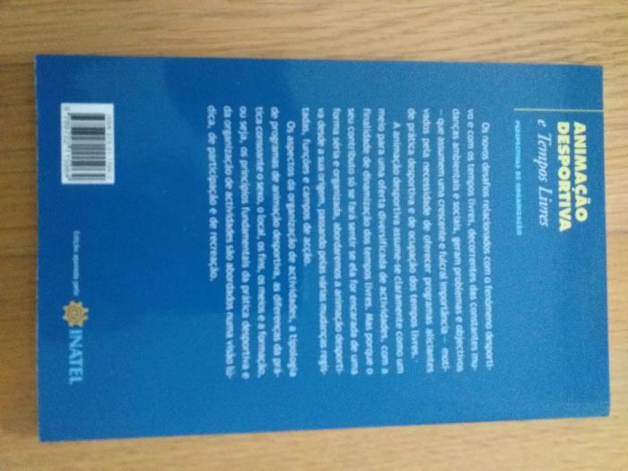 Livro "Animação Desportiva e Tempos Livres" de Rui Lança
