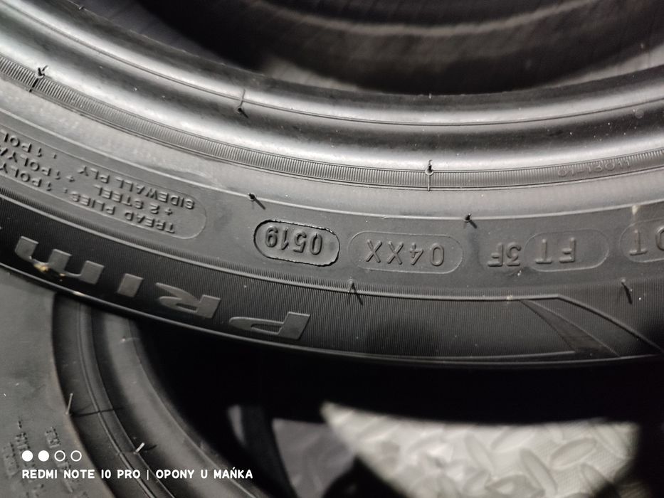215/55/17 Michelin Primacy 3 AO