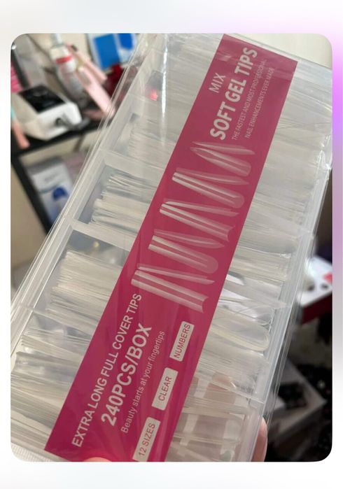 Гелеві тіпси екстра довжина