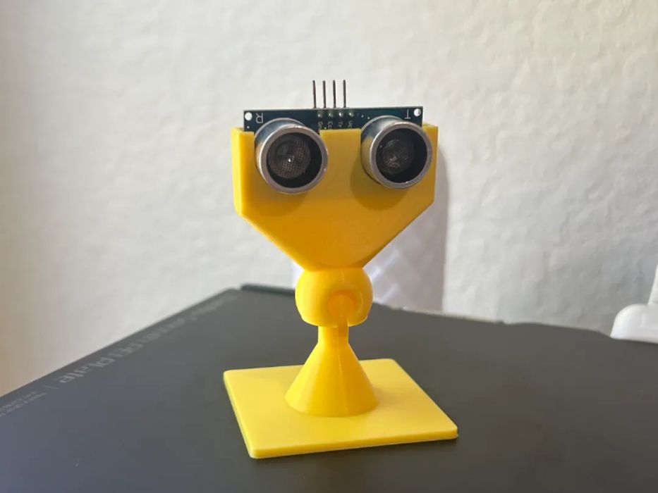 Suporte Ajustável para Sensor Ultrassónico Arduino