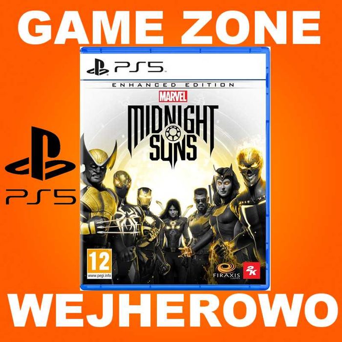 MARVEL Midnight Suns PS5 = PŁYTA = Wejherowo / Wymiana