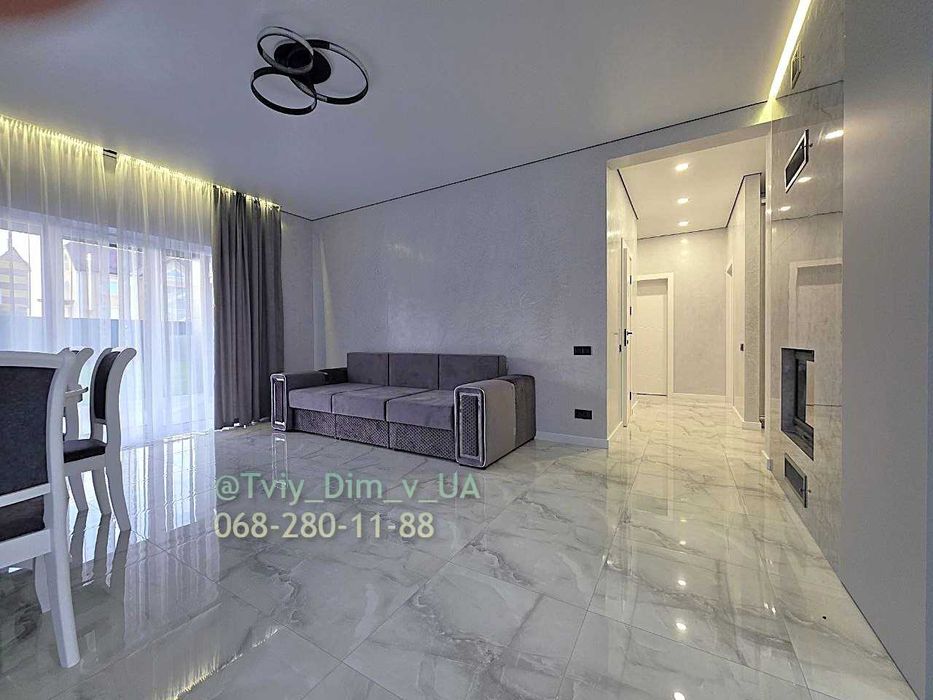 Без% Продаж! Сучасний 1 - поверх будинок у с. Путрівка. 120м.кв, 6 соток. Ремонт! Меблі! Техніка!Затишна оселя біля лісу!