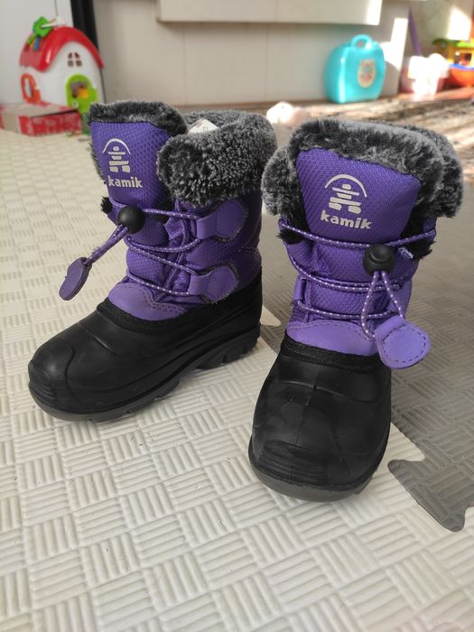 Чобітки зимові дитячі Kamik SHEEN purple р.25 (8)