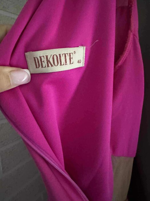 Sukienka  weselna elegacka fuksia  38/40 na 160