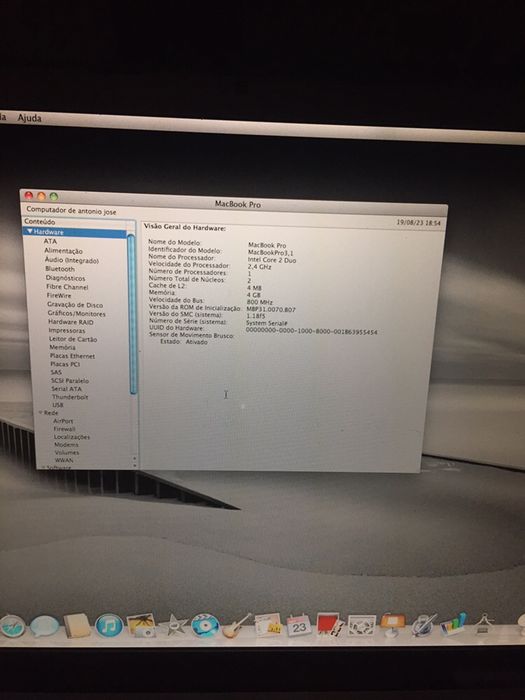 Vendo MacBook Pro 17” 2007