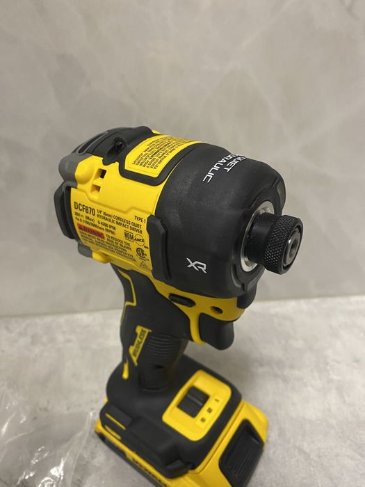 DeWALT DCF870 20Vmax шуруповерт-імпакт гідравлічний привезено з США