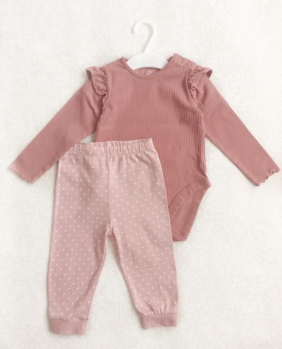 Боді для дівчинки F&F+ штани Primark, 80 см