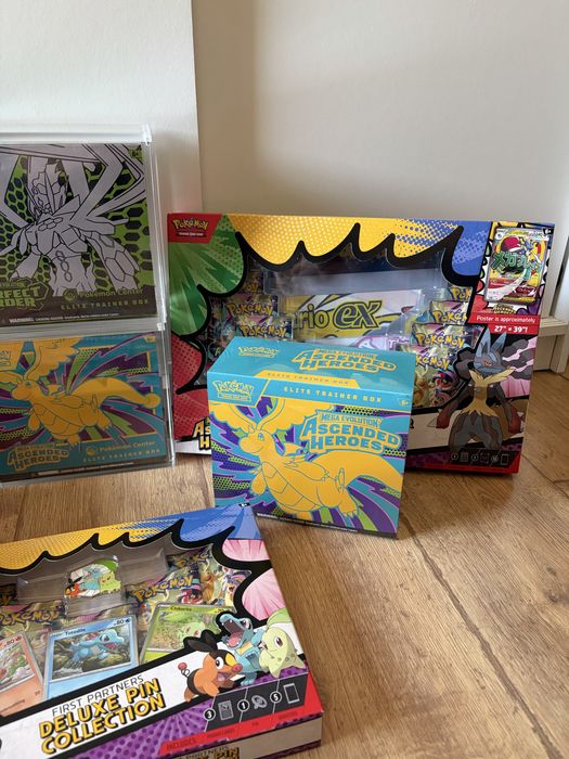 Pokemon tcg artigos selados
