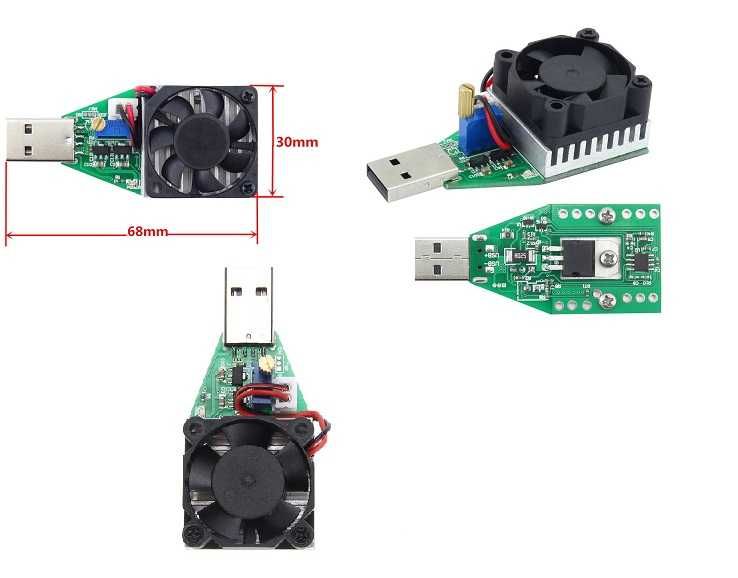 юсб нагрузка 1-3 ампера 15-22,5 ватт