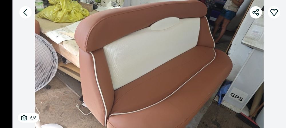 Tapicerki Wymiana poszycia kanapy do łodzi