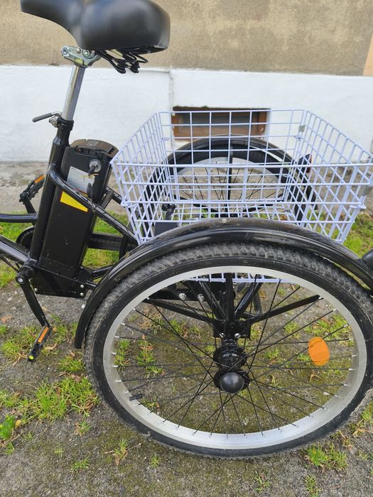 Rower Trójkołowiec Elektryczny 24*1.95'' GOGOBEST GF100 500W