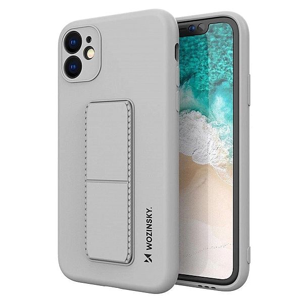 Wozinsky Kickstand Case silikonowe etui z podstawką etui Xiaomi Redmi