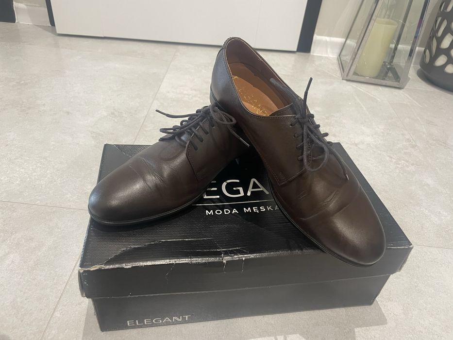 Buty ze skóry Elegeant rozmiar 37
